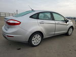 2017 Ford Fiesta S Silver vin: 3FADP4AJ0HM102635