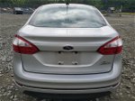 2017 Ford Fiesta S Silver vin: 3FADP4AJ0HM123310
