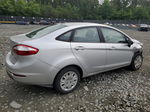 2017 Ford Fiesta S Silver vin: 3FADP4AJ0HM123310