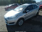 2017 Ford Fiesta S Silver vin: 3FADP4AJ0HM156775
