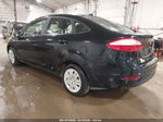 2017 Ford Fiesta S Black vin: 3FADP4AJ0HM167856