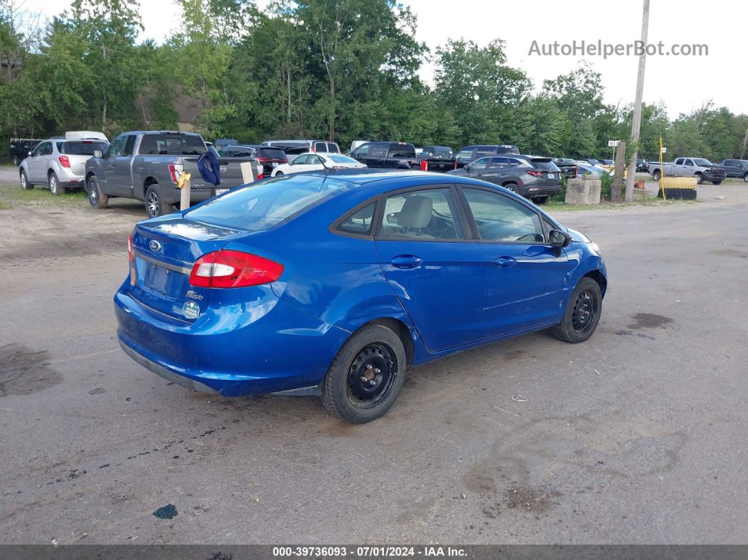 2011 Ford Fiesta S Blue vin: 3FADP4AJ1BM169686