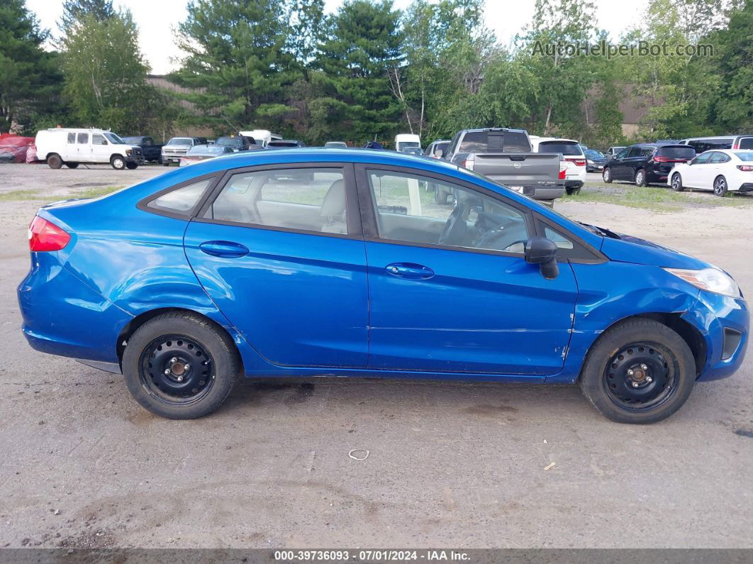 2011 Ford Fiesta S Blue vin: 3FADP4AJ1BM169686