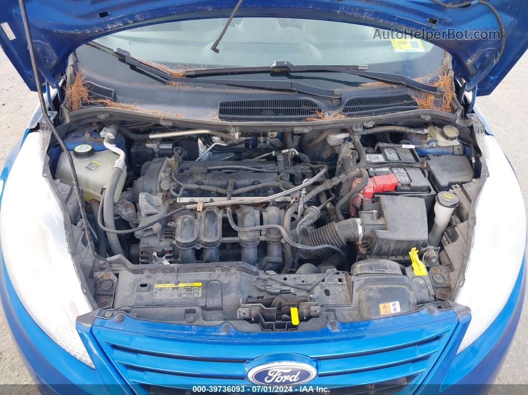 2011 Ford Fiesta S Blue vin: 3FADP4AJ1BM169686