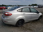 2015 Ford Fiesta S Silver vin: 3FADP4AJ1FM126214