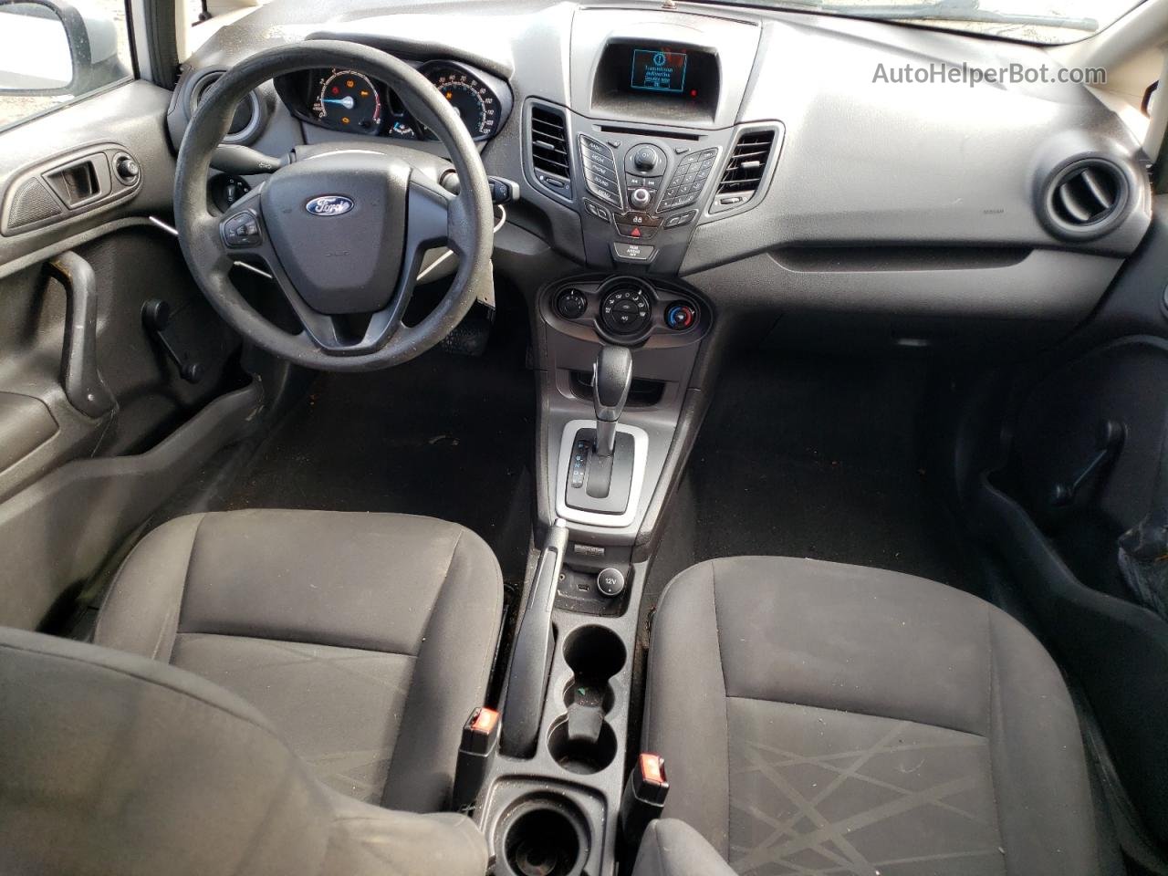 2015 Ford Fiesta S Silver vin: 3FADP4AJ1FM126214