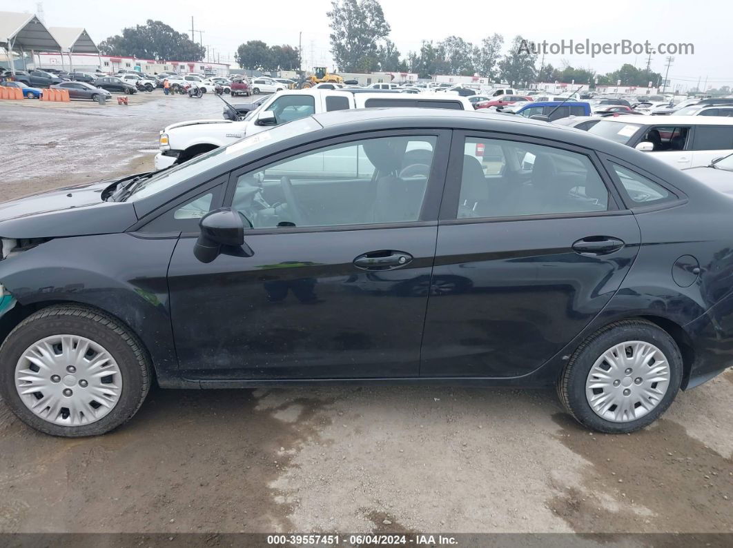 2015 Ford Fiesta S Black vin: 3FADP4AJ1FM146401