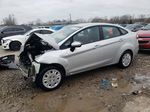 2016 Ford Fiesta S Silver vin: 3FADP4AJ1GM133410