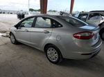 2016 Ford Fiesta S Silver vin: 3FADP4AJ1GM204881