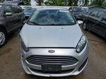 2017 Ford Fiesta S Silver vin: 3FADP4AJ1HM135093