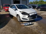 2019 Ford Fiesta S Белый vin: 3FADP4AJ1KM141922