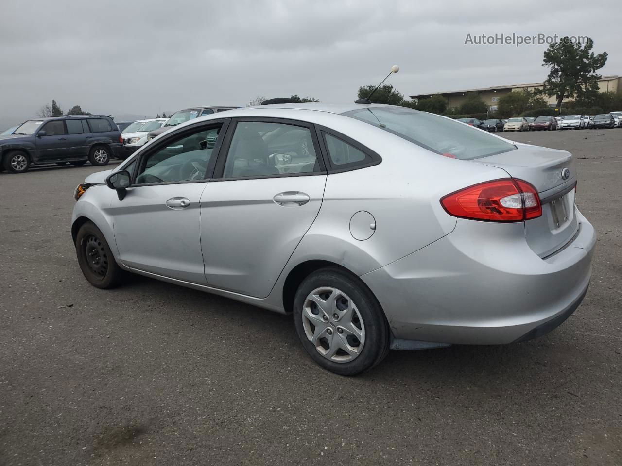 2011 Ford Fiesta S Silver vin: 3FADP4AJ2BM177313