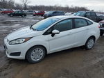 2015 Ford Fiesta S White vin: 3FADP4AJ2FM157987