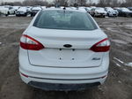 2015 Ford Fiesta S White vin: 3FADP4AJ2FM157987