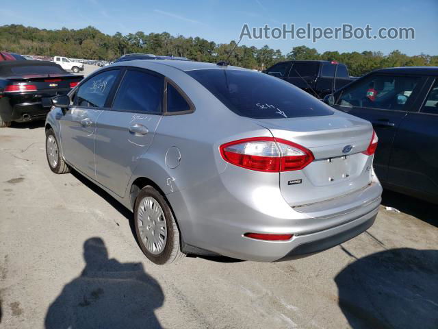 2016 Ford Fiesta S Silver vin: 3FADP4AJ2GM192949