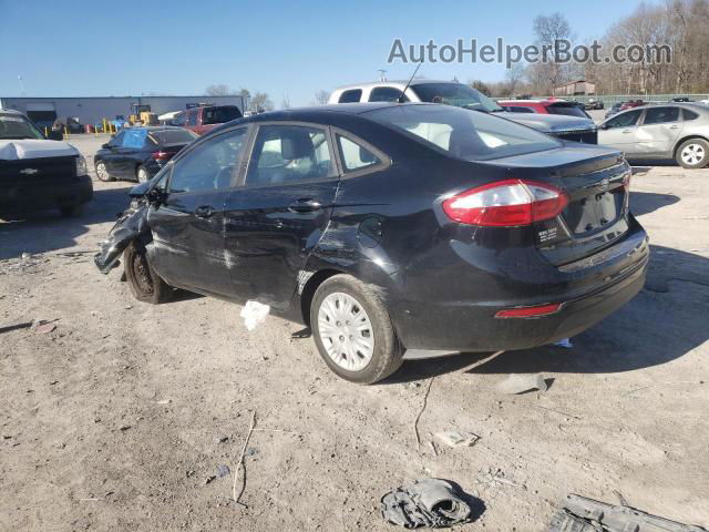 2019 Ford Fiesta S Black vin: 3FADP4AJ2KM116303