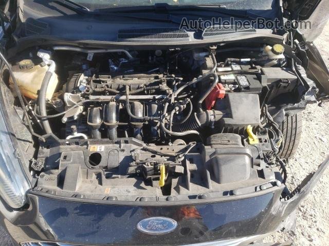 2019 Ford Fiesta S Черный vin: 3FADP4AJ2KM116303