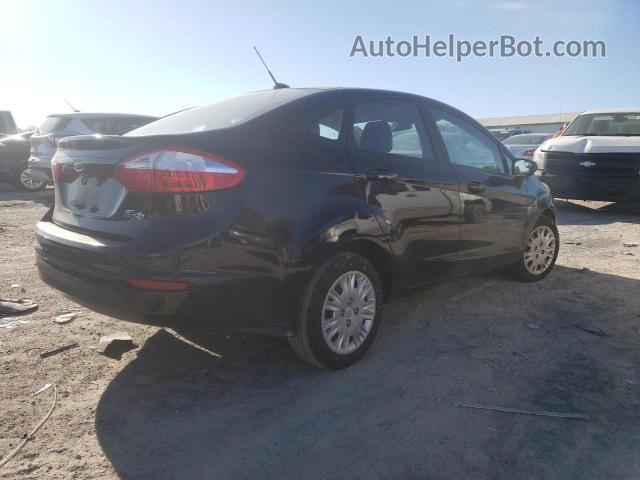 2019 Ford Fiesta S Black vin: 3FADP4AJ2KM116303