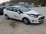 2019 Ford Fiesta S White vin: 3FADP4AJ2KM165419