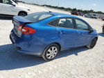 2011 Ford Fiesta S Blue vin: 3FADP4AJ3BM129030