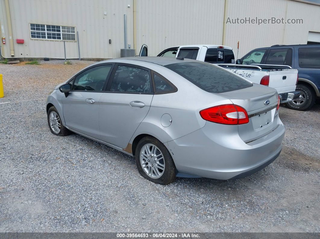 2011 Ford Fiesta S Silver vin: 3FADP4AJ3BM225790