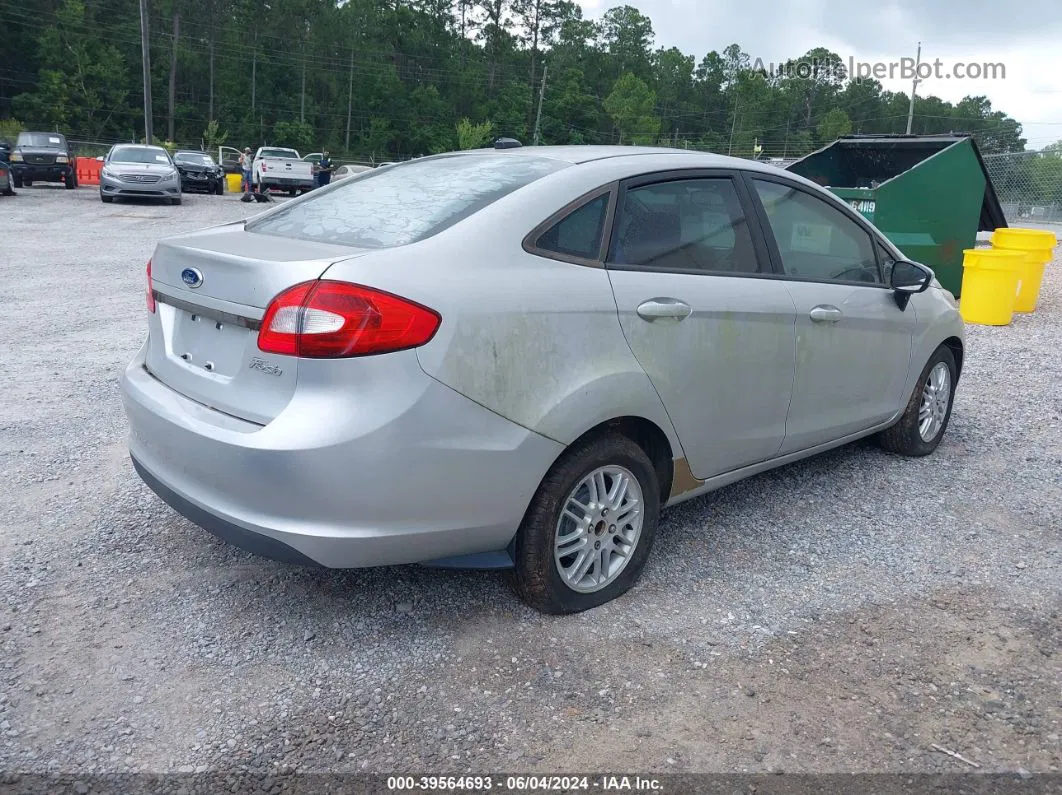 2011 Ford Fiesta S Silver vin: 3FADP4AJ3BM225790