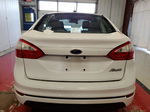 2015 Ford Fiesta S White vin: 3FADP4AJ3FM104554