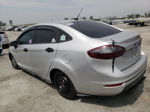 2015 Ford Fiesta S Silver vin: 3FADP4AJ3FM190626