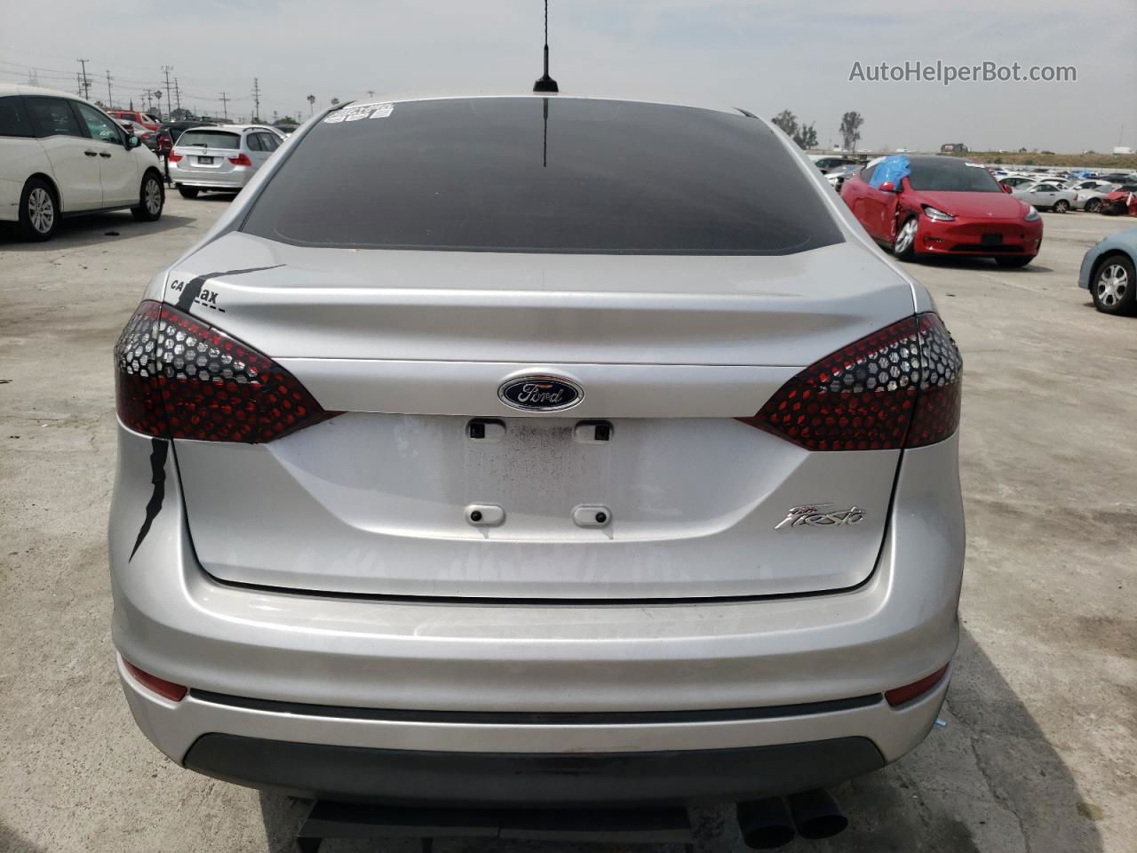 2015 Ford Fiesta S Silver vin: 3FADP4AJ3FM190626