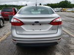 2015 Ford Fiesta S Silver vin: 3FADP4AJ3FM221650