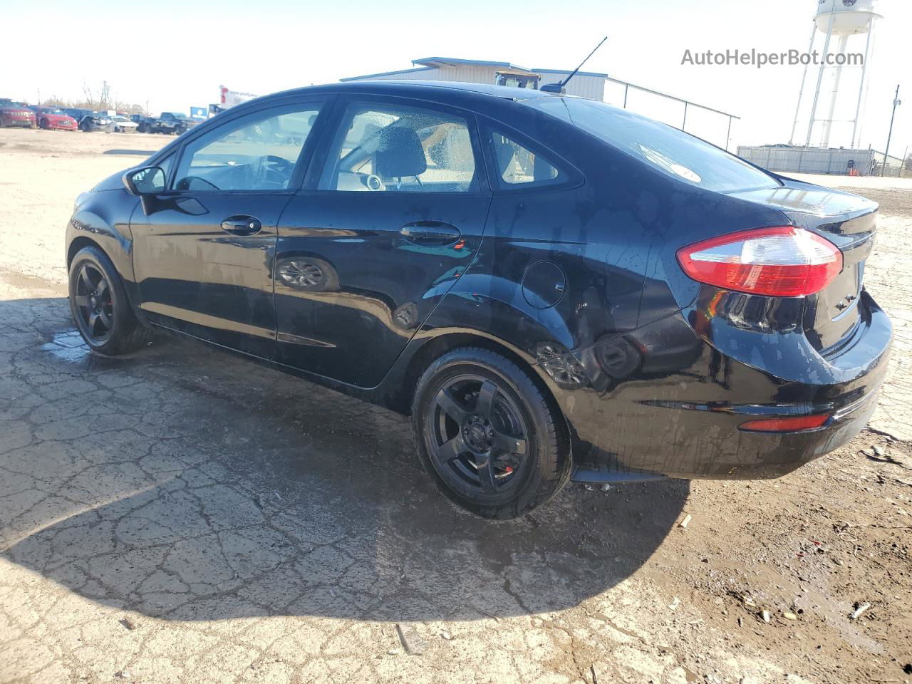 2016 Ford Fiesta S Black vin: 3FADP4AJ3GM103230