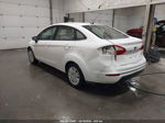 2017 Ford Fiesta S White vin: 3FADP4AJ3HM153563