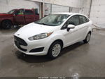 2017 Ford Fiesta S White vin: 3FADP4AJ3HM153563