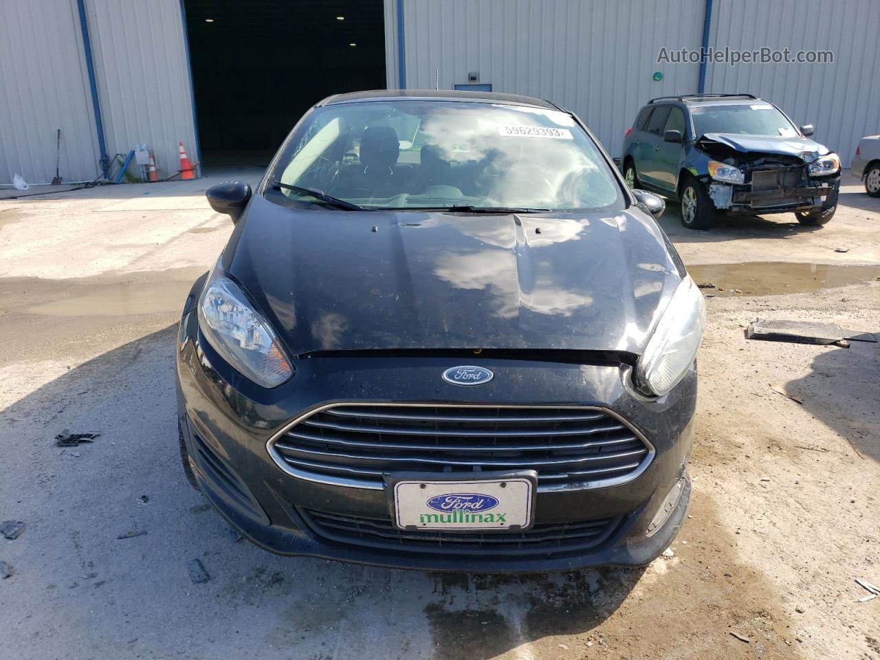 2019 Ford Fiesta S Black vin: 3FADP4AJ3KM119470