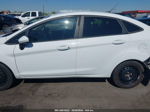 2019 Ford Fiesta S White vin: 3FADP4AJ3KM128900