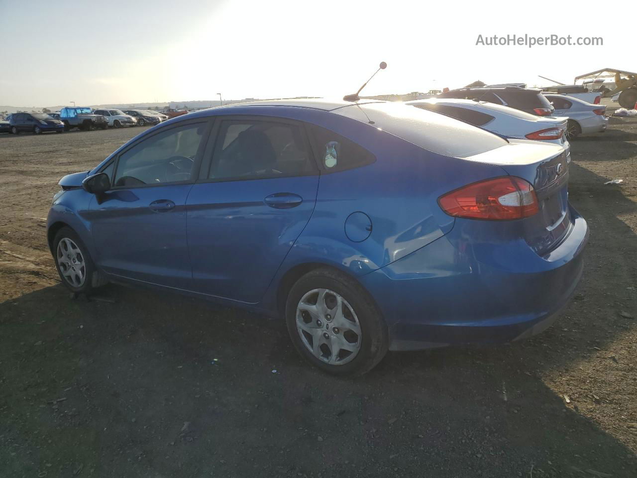 2011 Ford Fiesta S Blue vin: 3FADP4AJ4BM119266