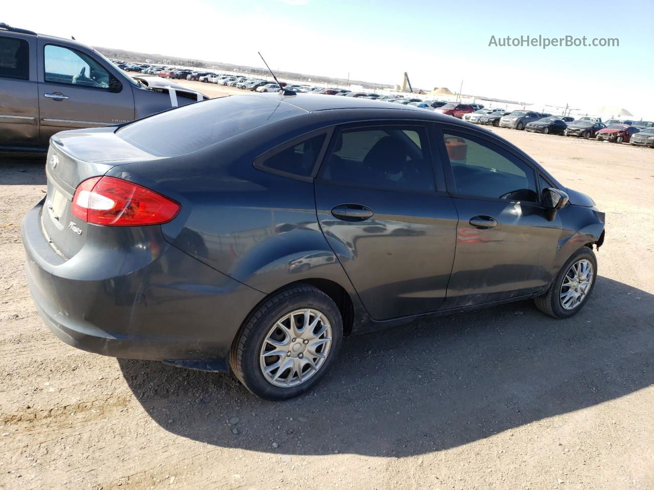 2011 Ford Fiesta S Blue vin: 3FADP4AJ4BM148511