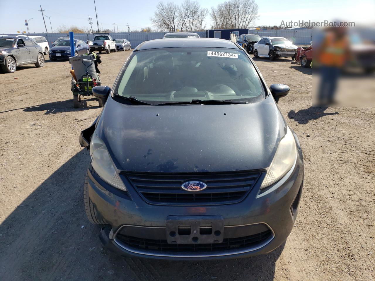 2011 Ford Fiesta S Blue vin: 3FADP4AJ4BM148511