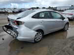 2011 Ford Fiesta S Silver vin: 3FADP4AJ4BM154504