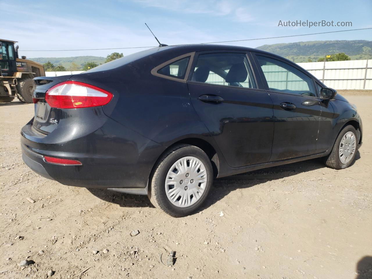 2015 Ford Fiesta S Charcoal vin: 3FADP4AJ4FM203920