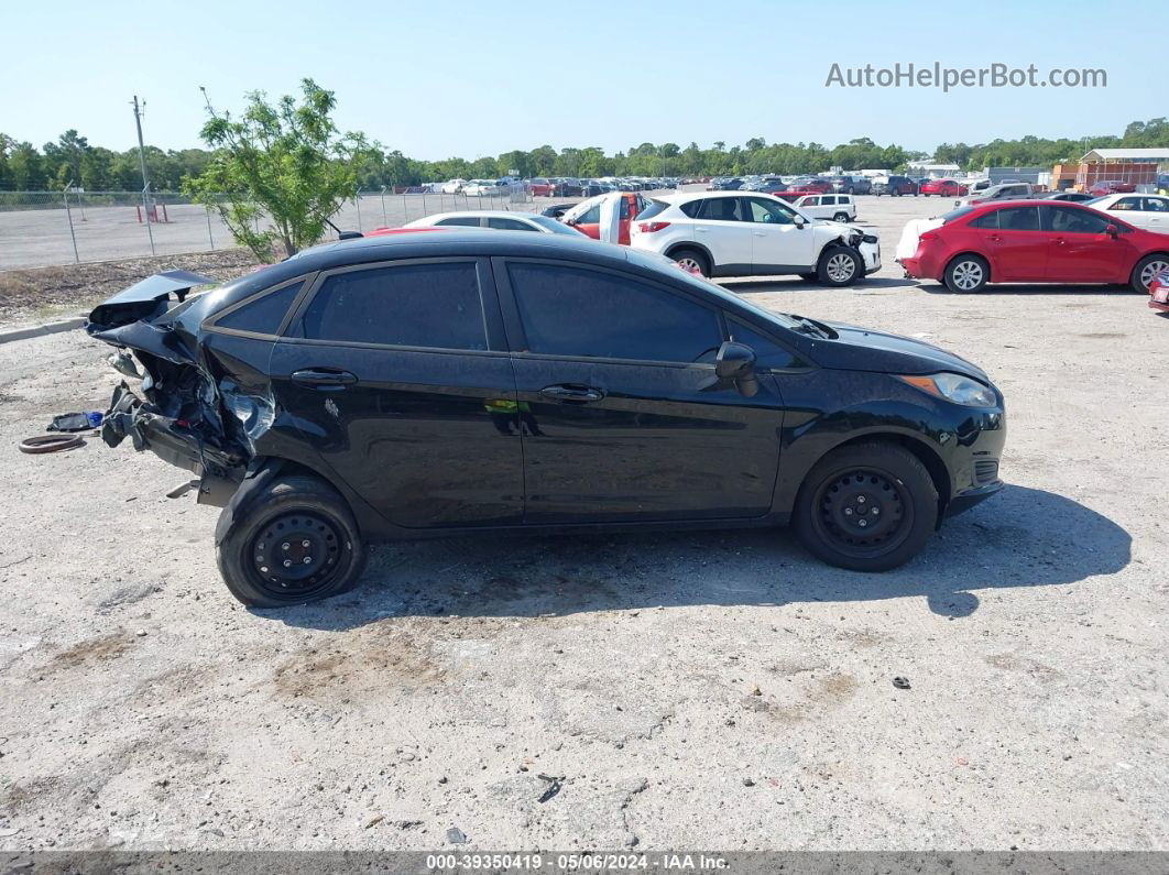 2017 Ford Fiesta S Black vin: 3FADP4AJ4HM114805