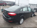 2017 Ford Fiesta S Black vin: 3FADP4AJ4HM165818