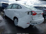 2019 Ford Fiesta S White vin: 3FADP4AJ4KM117064