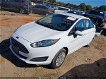 2016 Ford Fiesta S White vin: 3FADP4AJ5GM137640