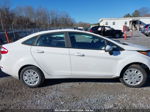 2017 Ford Fiesta S White vin: 3FADP4AJ5HM163933