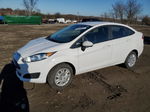 2019 Ford Fiesta S White vin: 3FADP4AJ5KM122418