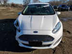 2019 Ford Fiesta S White vin: 3FADP4AJ5KM122418