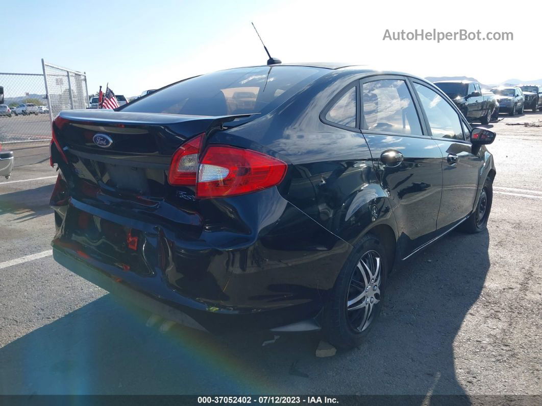 2011 Ford Fiesta S Black vin: 3FADP4AJ6BM207171