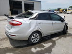 2016 Ford Fiesta S Silver vin: 3FADP4AJ6GM107756