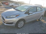 2016 Ford Fiesta S Silver vin: 3FADP4AJ6GM156665